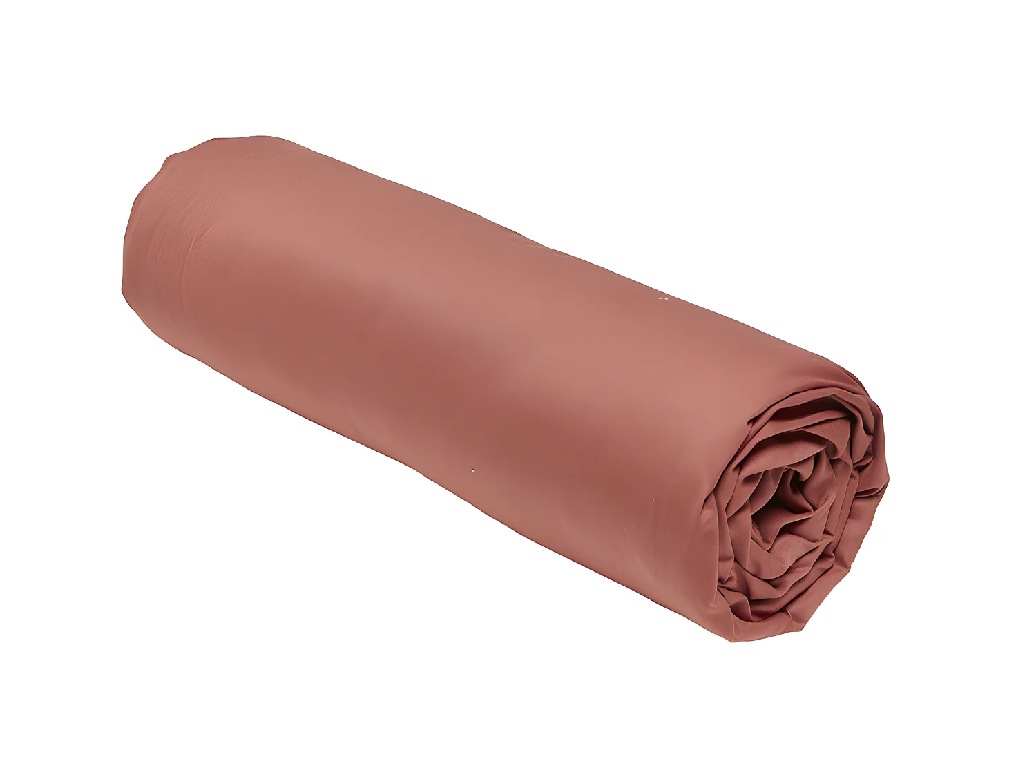 Hoeslaken 100% katoenkwaliteit 144 draden, in effen kleuren. Terracotta 90x200cm