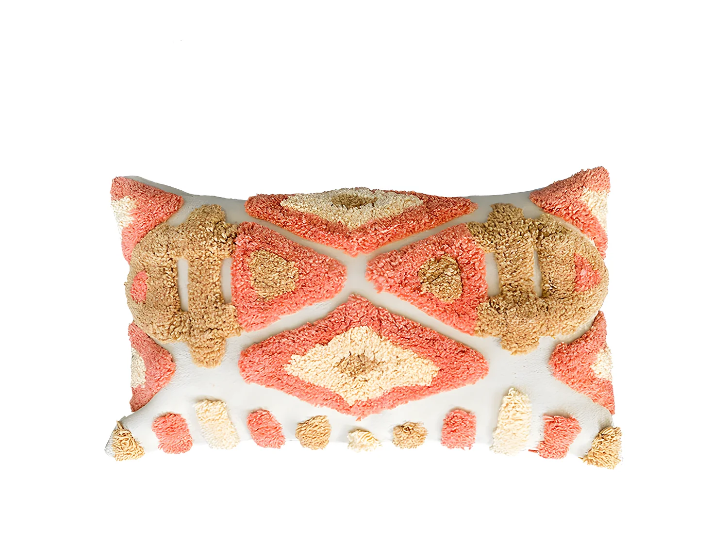 Housse de coussin en coton Aditia 30x50 Multicolore
