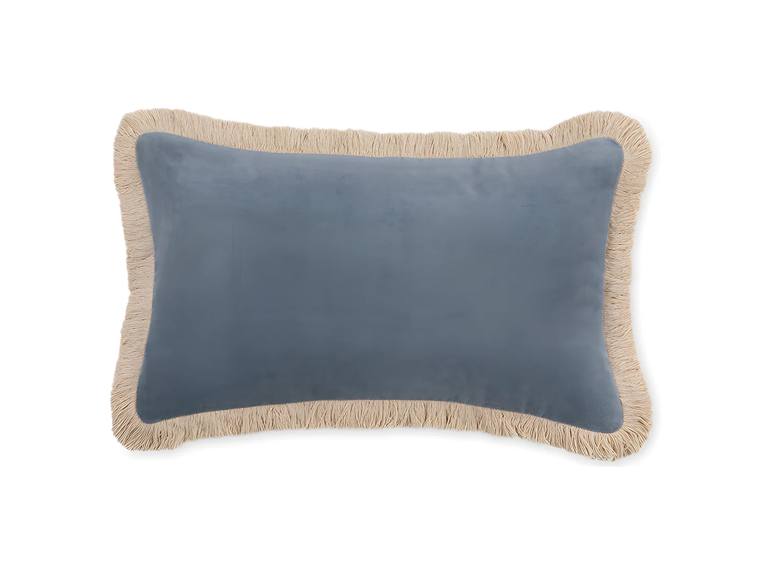 Fluwelen Katoenen Fluwelen Kussenhoes 30x50 Blauw