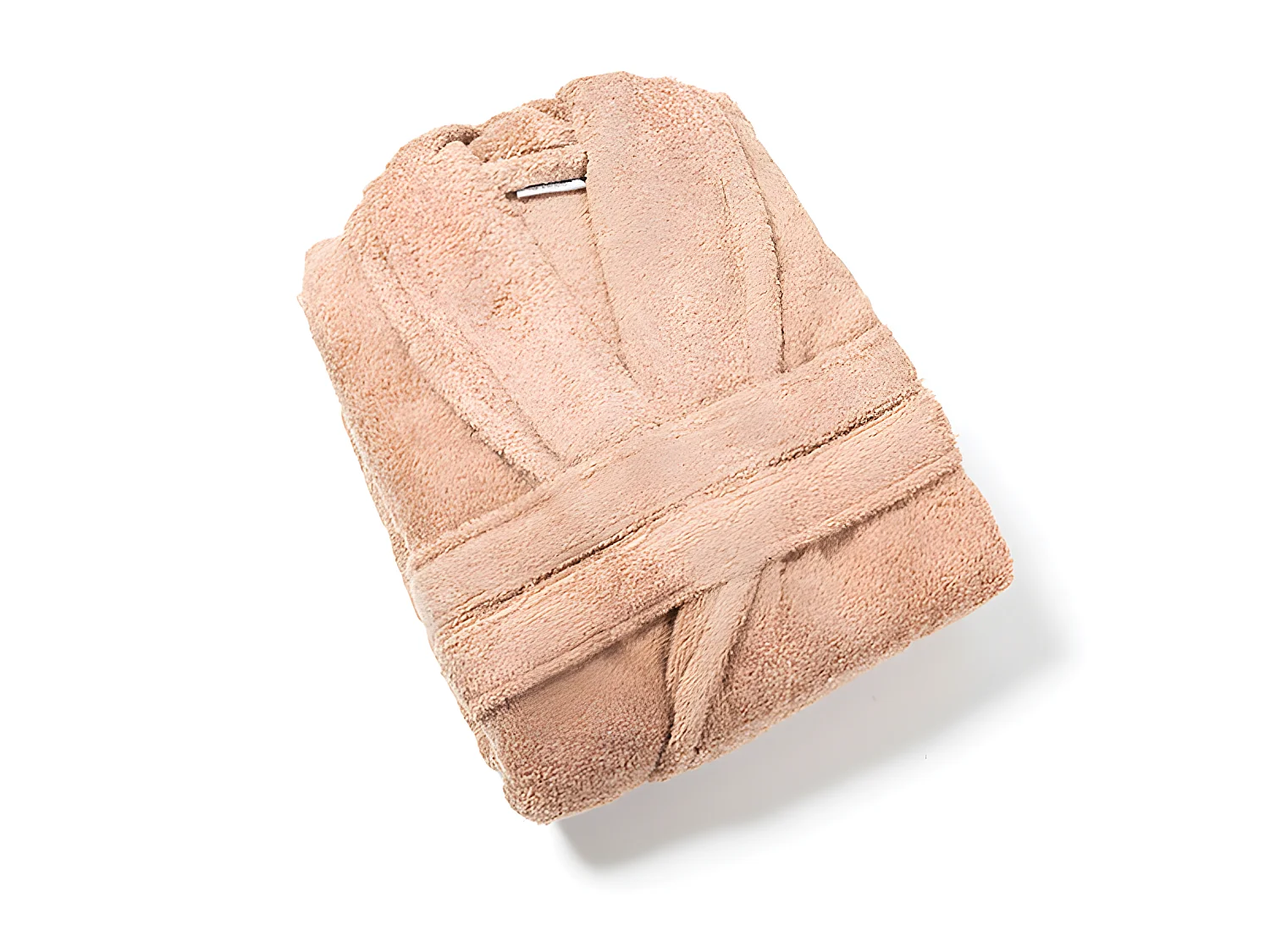 Roupão Terry 100% algodão tamanhos adultos. Amêndoa P