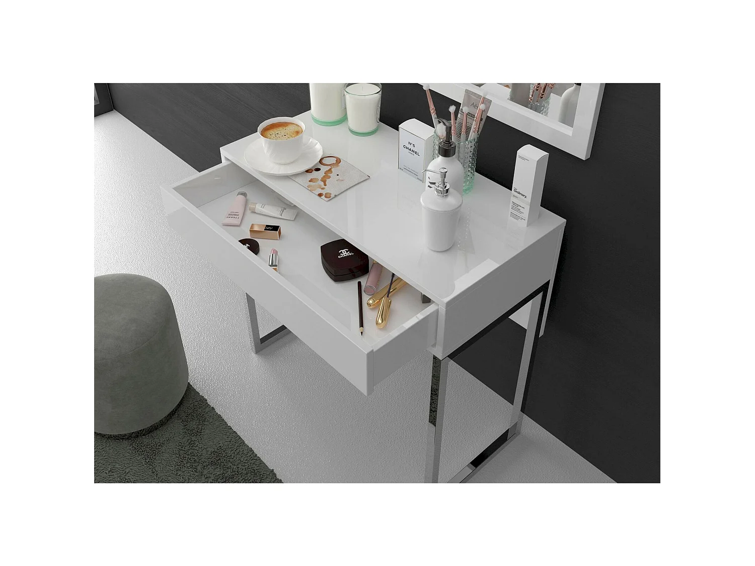 Commode Eva 80 x 40 x 76 cm Bois