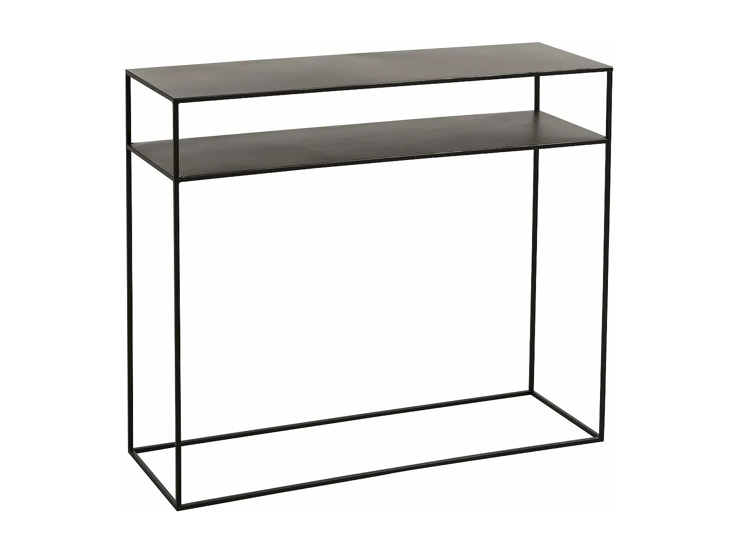 Console rectangulaire metal booker bay