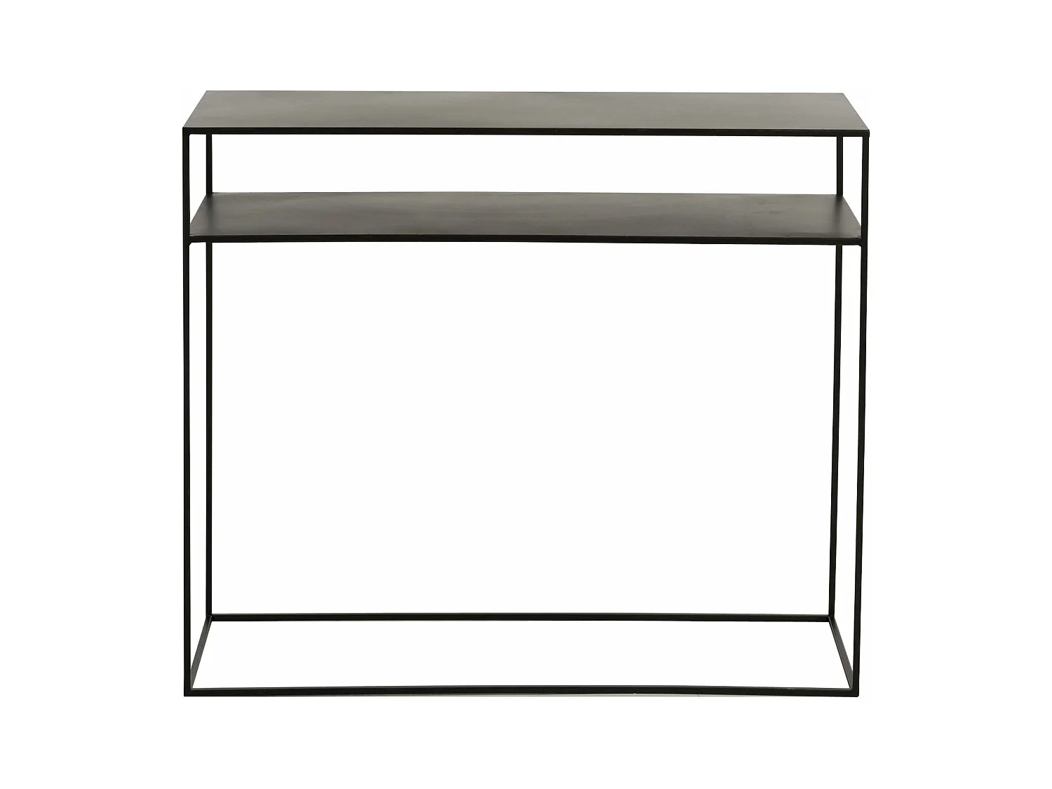 Console rectangulaire metal booker bay