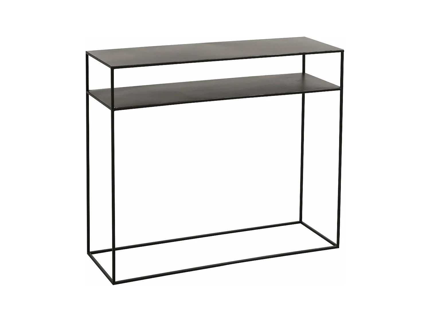 Console rectangulaire metal booker bay