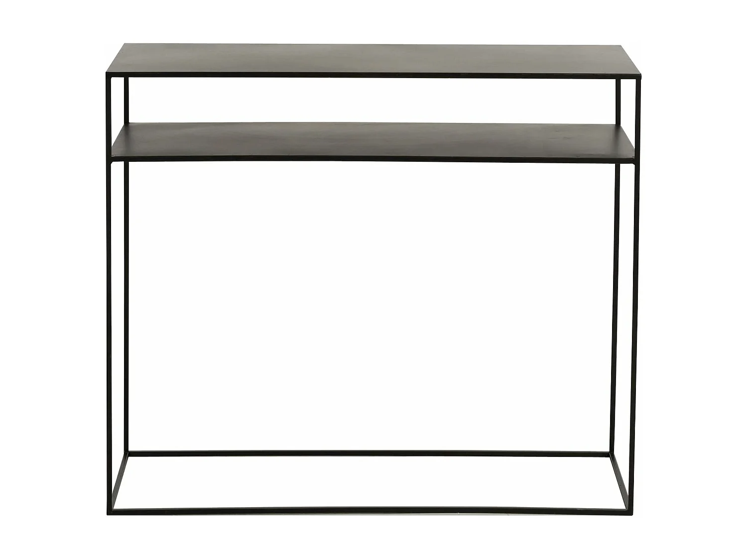 Console rectangulaire metal booker bay