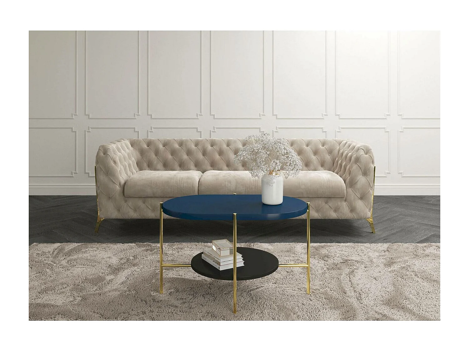 Table basse Arena 80 x 50 x 50 cm Bois