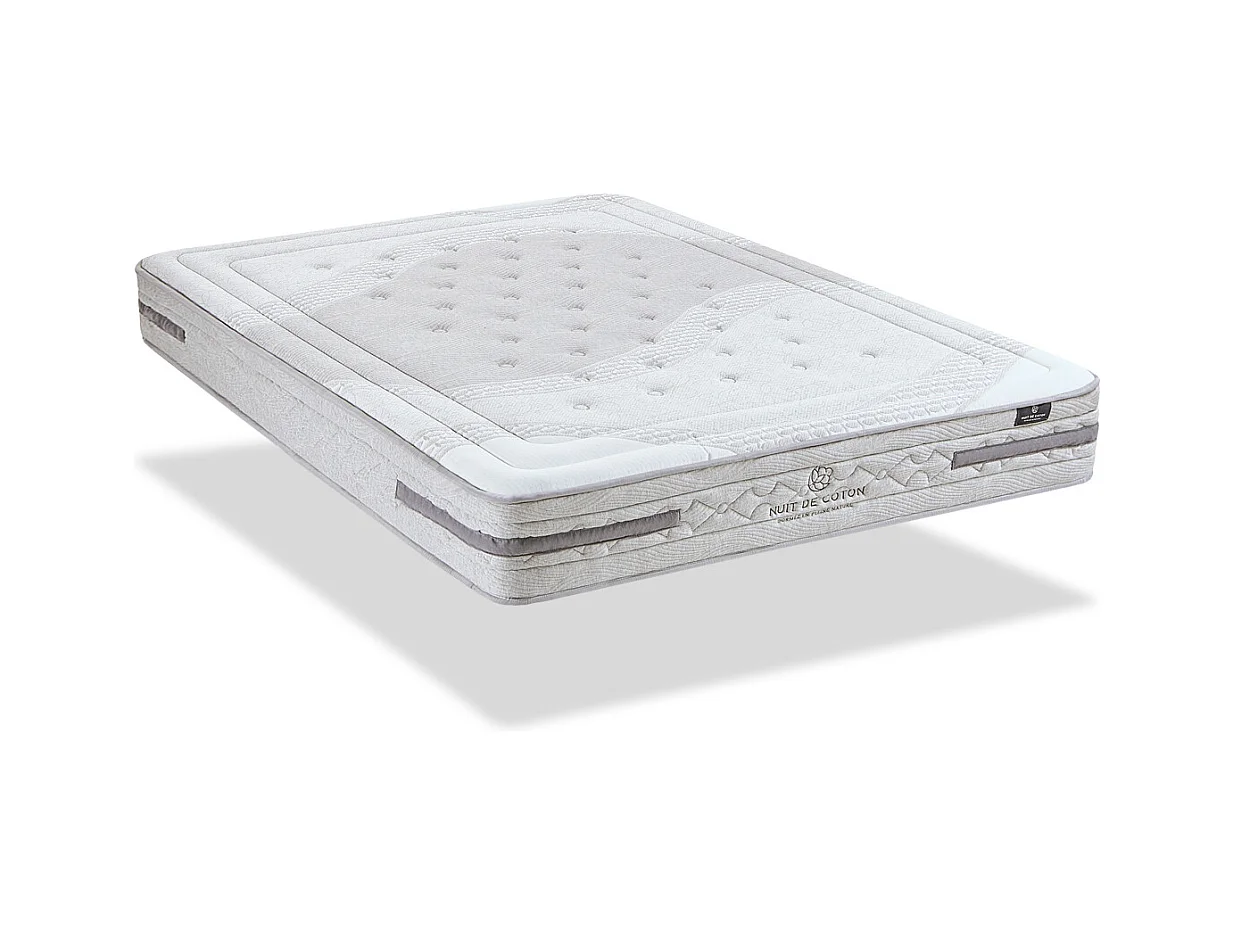 NUIT DE COTON | Matelas SERENADE 180x200 cm | Ressorts ensachés