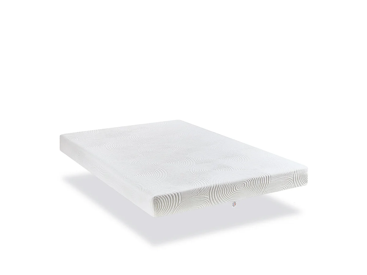 Matelas Artemis - Mémoire de forme - Moelleux - Fabriqué en France - 15 cm - 90x200 cm