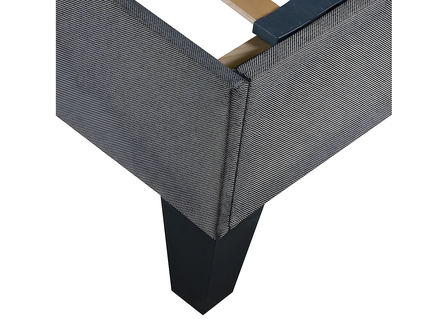 OLYMPE LITERIE | Sommier à lattes en bois ERGOSTAR 90x190 cm | Coloris Gris clair | Livré en kit