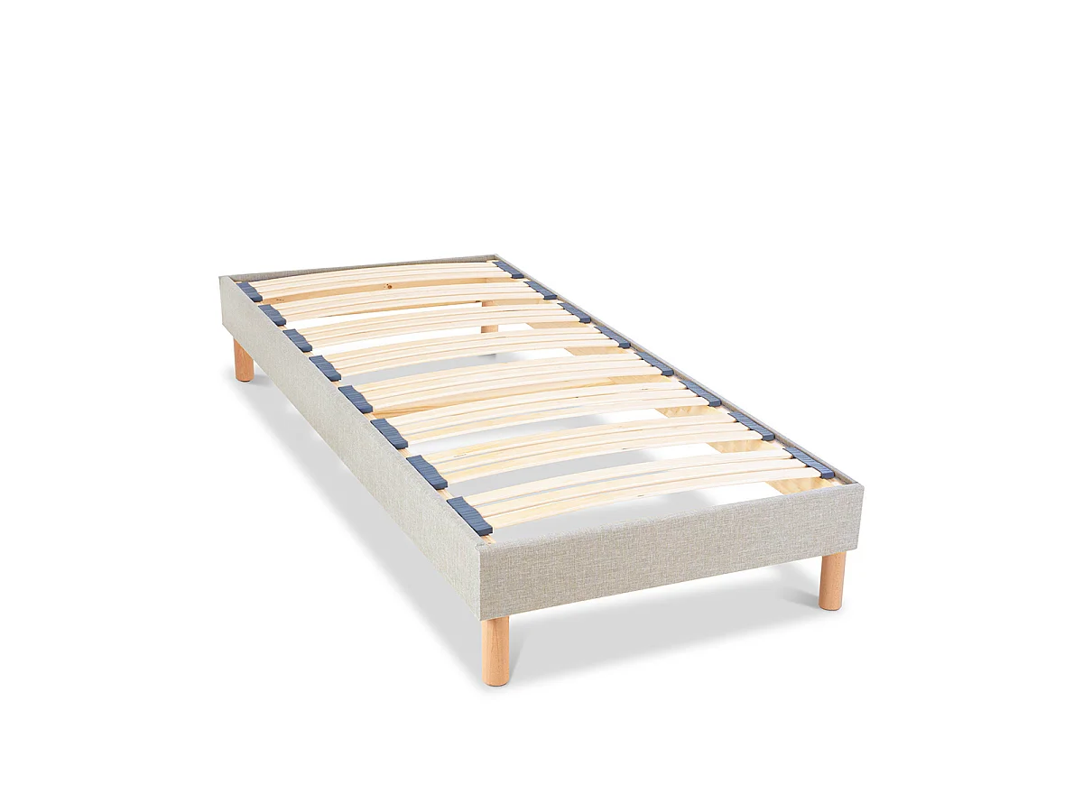 Sommier à lattes en bois LINO - Livré en kit