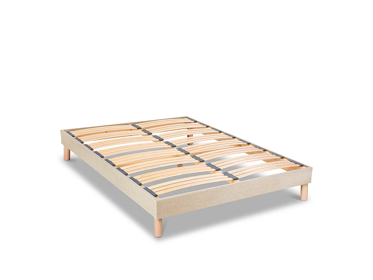 Sommier à lattes en bois LINO - Livré en kit