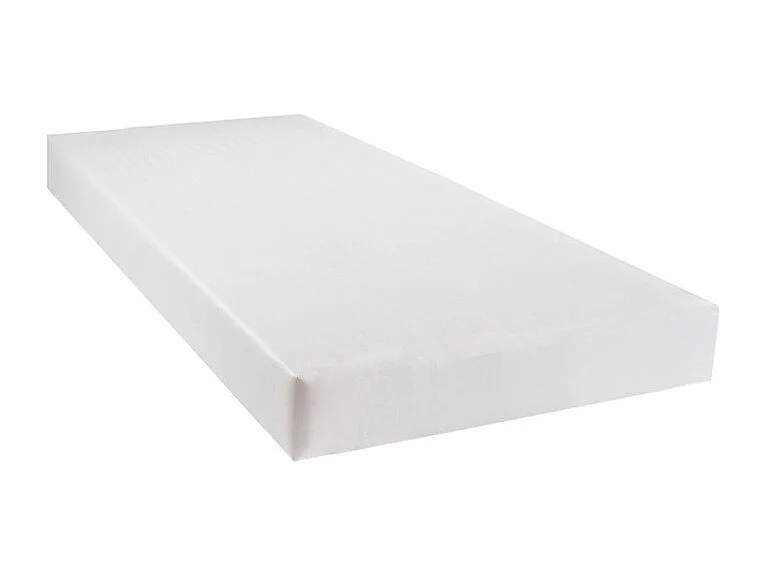 BELLECOUR LITERIE | Sommier tapissier CONSTANTINE 90x190 cm | Epaisseur 18 cm | Blanc (pieds non inclus)