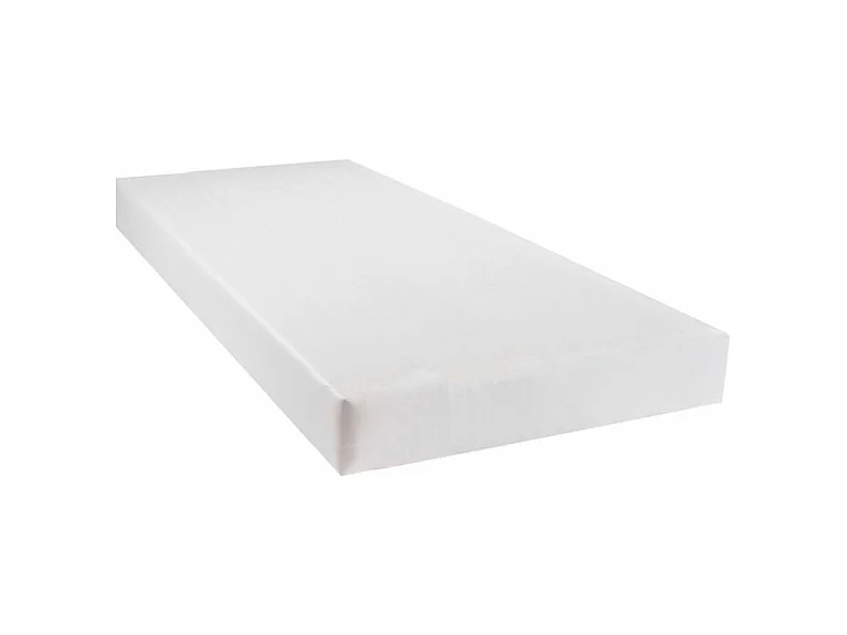 BELLECOUR LITERIE | Sommier tapissier CONSTANTINE 90x190 cm | Epaisseur 18 cm | Blanc (pieds non inclus)