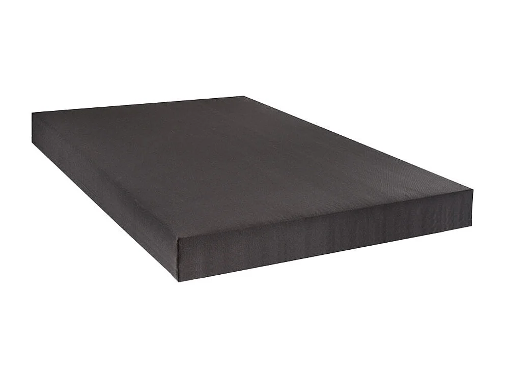 BELLECOUR LITERIE | Sommier tapissier CONSTANTINE 140x190 cm | Epaisseur 18 cm | Gris anthracite (pieds non inclus)