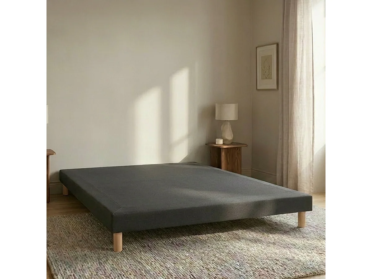 Sommier tapissier Tissu Capucine
