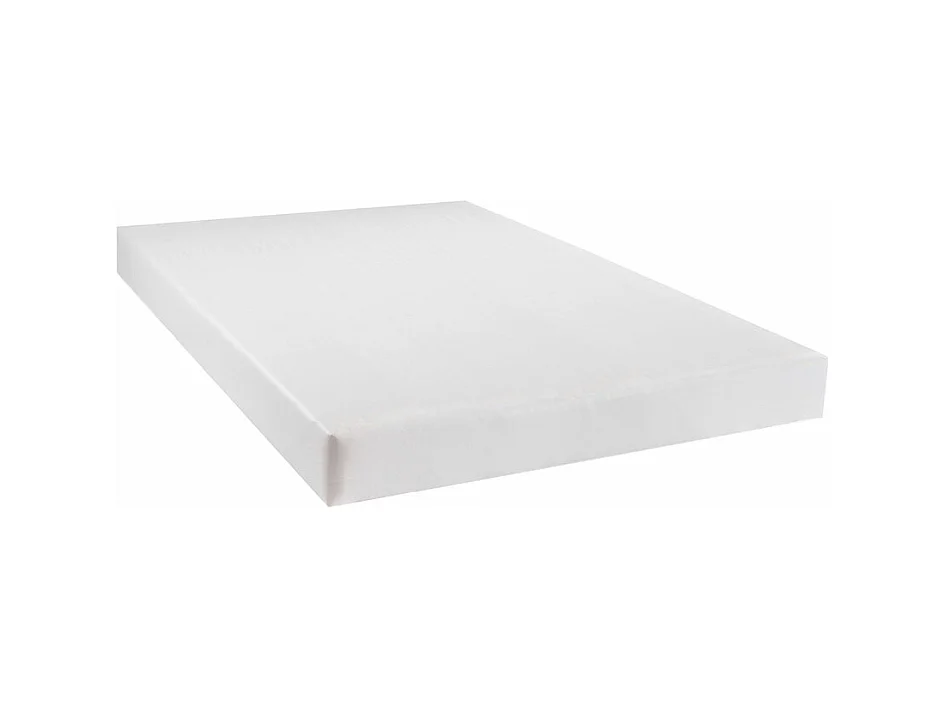 BELLECOUR LITERIE | Sommier tapissier CONSTANTINE 160x200 cm | Epaisseur 18 cm | Blanc (pieds non inclus)