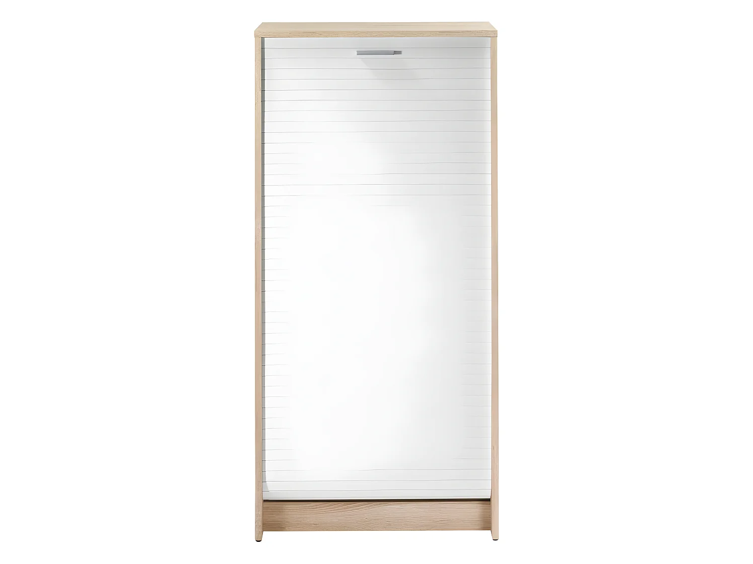 Meuble à Chaussures Chêne Bicolore 21 paires - Coloris: Blanc