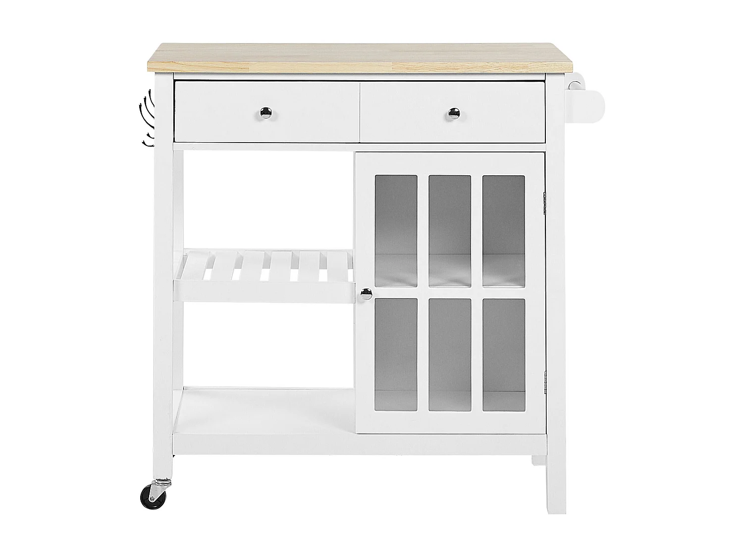 Carrito de cocina GENOA Blanco