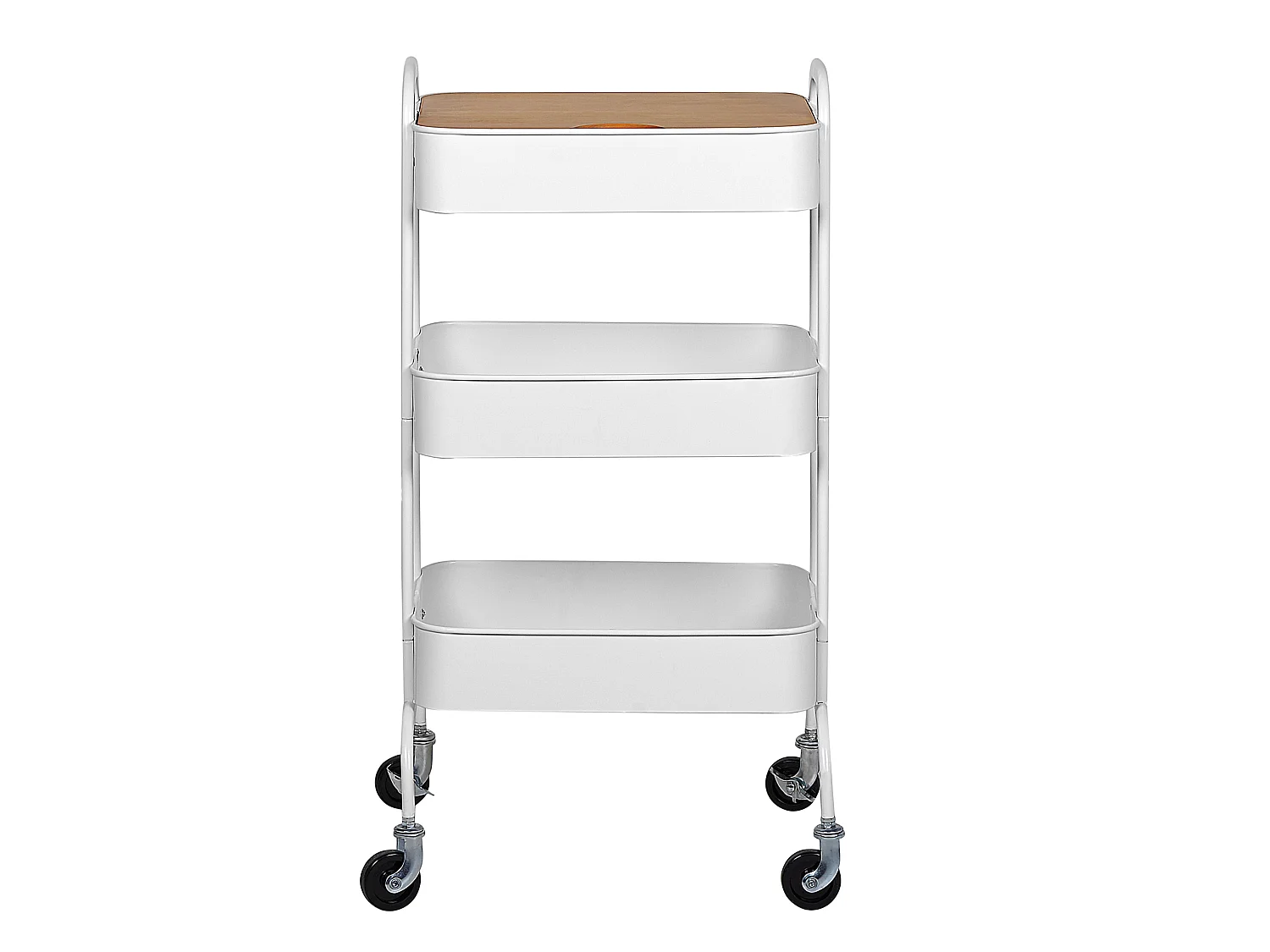 Carrello da cucina bianco LUCCA