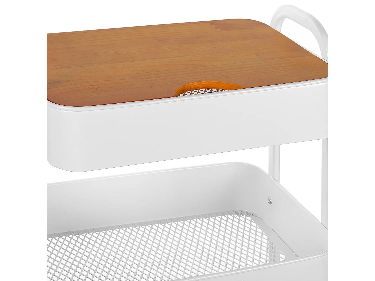 Carrello da cucina bianco LUCCA