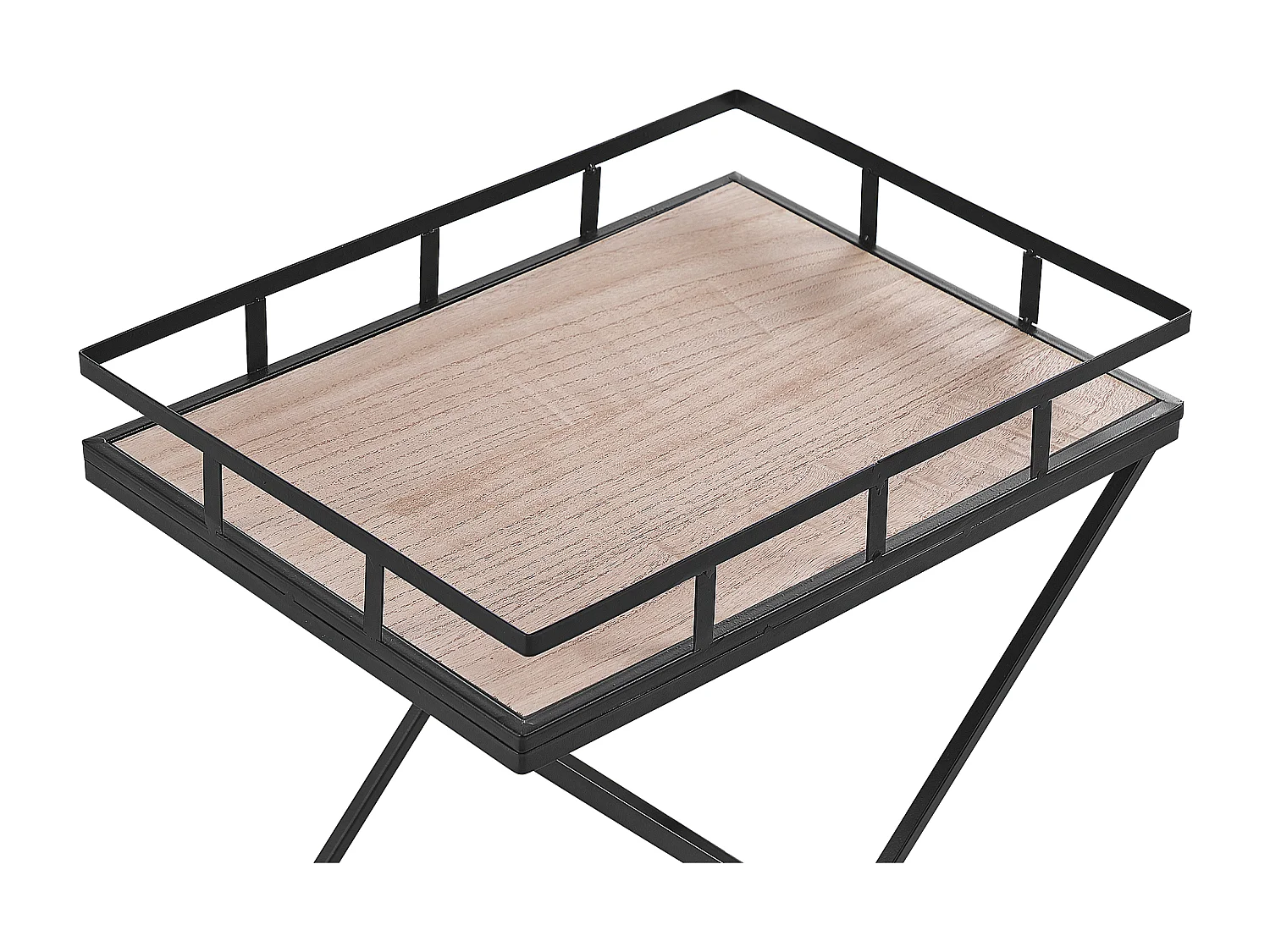 Carrito de cocina LEOTI Metal Negro