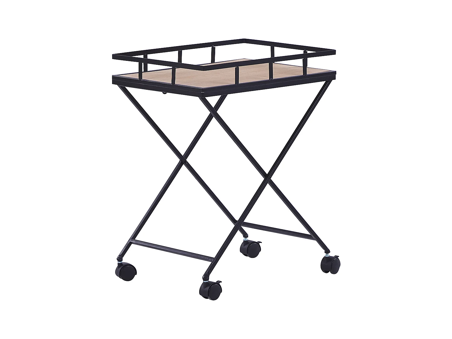 Chariot de cuisine LEOTI Métal Noir