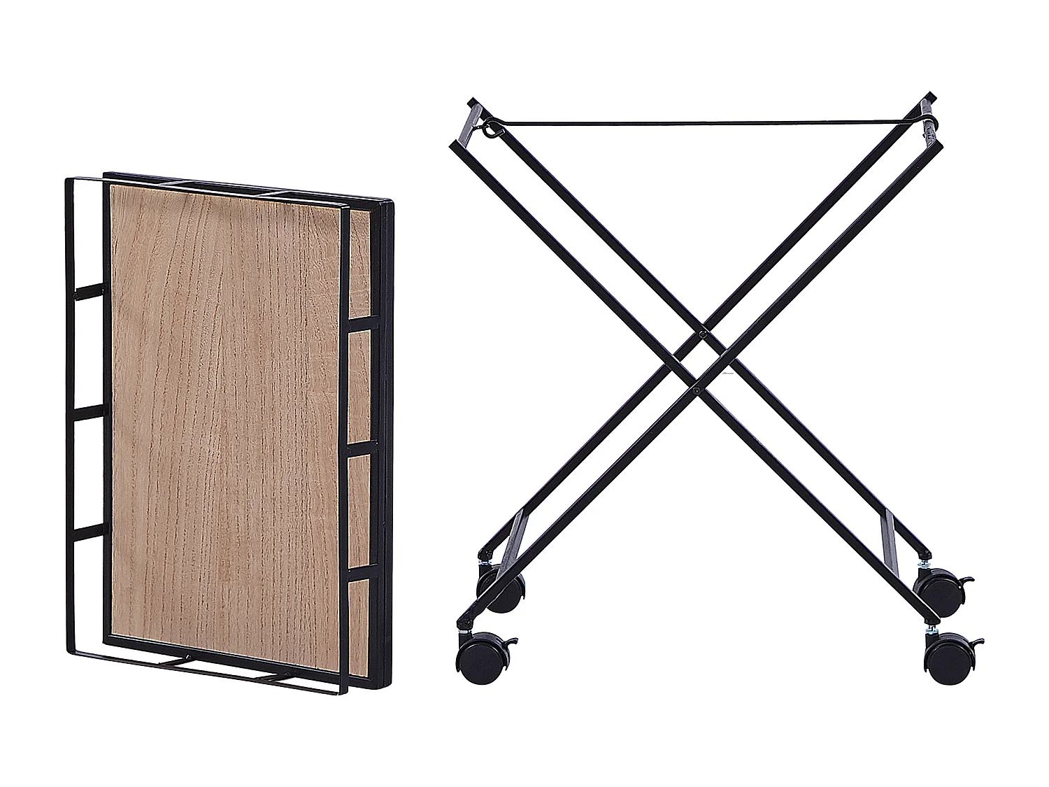 Carrello portavivande LEOTI Metallo Nero