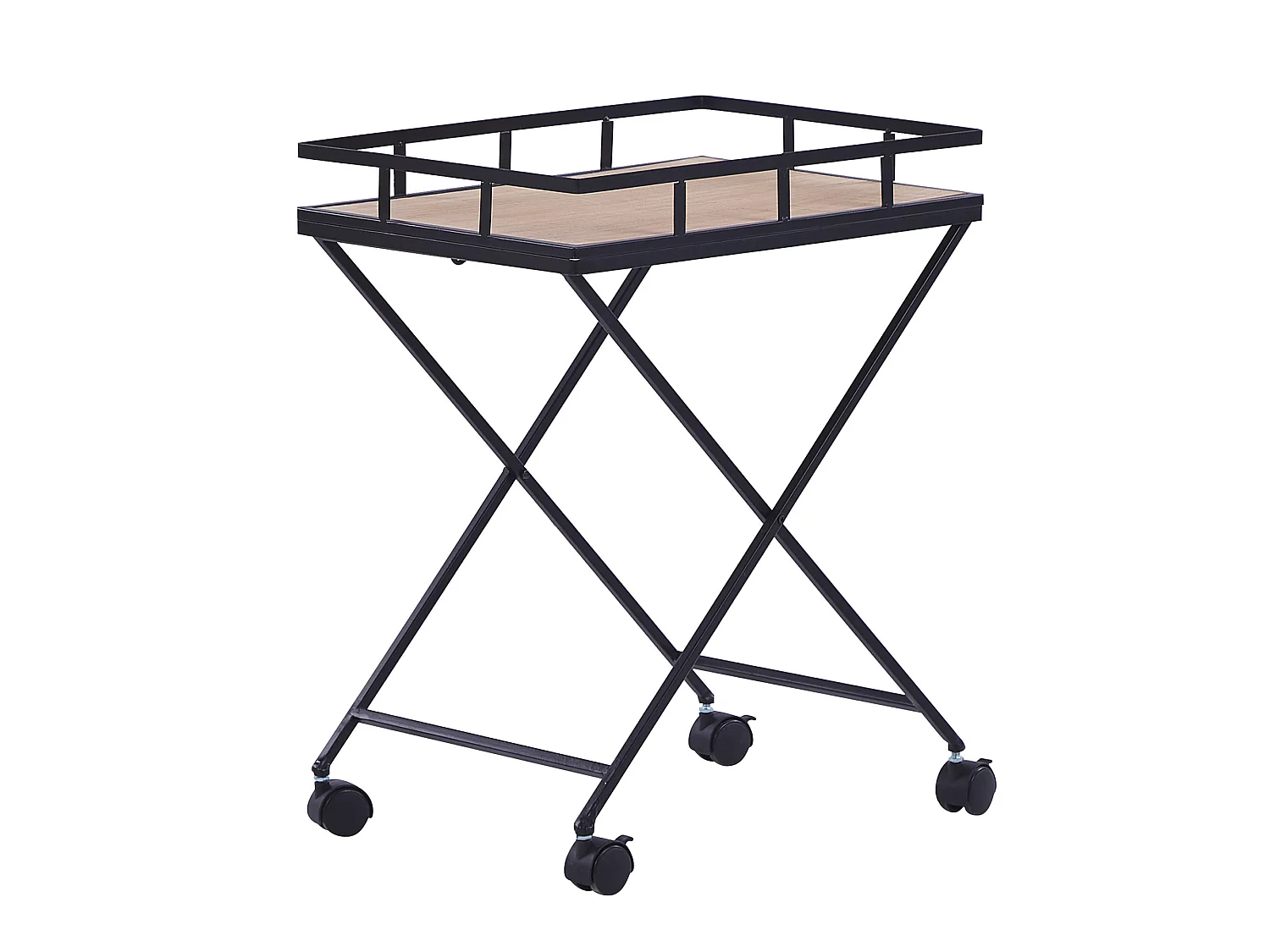 Carrello portavivande LEOTI Metallo Nero