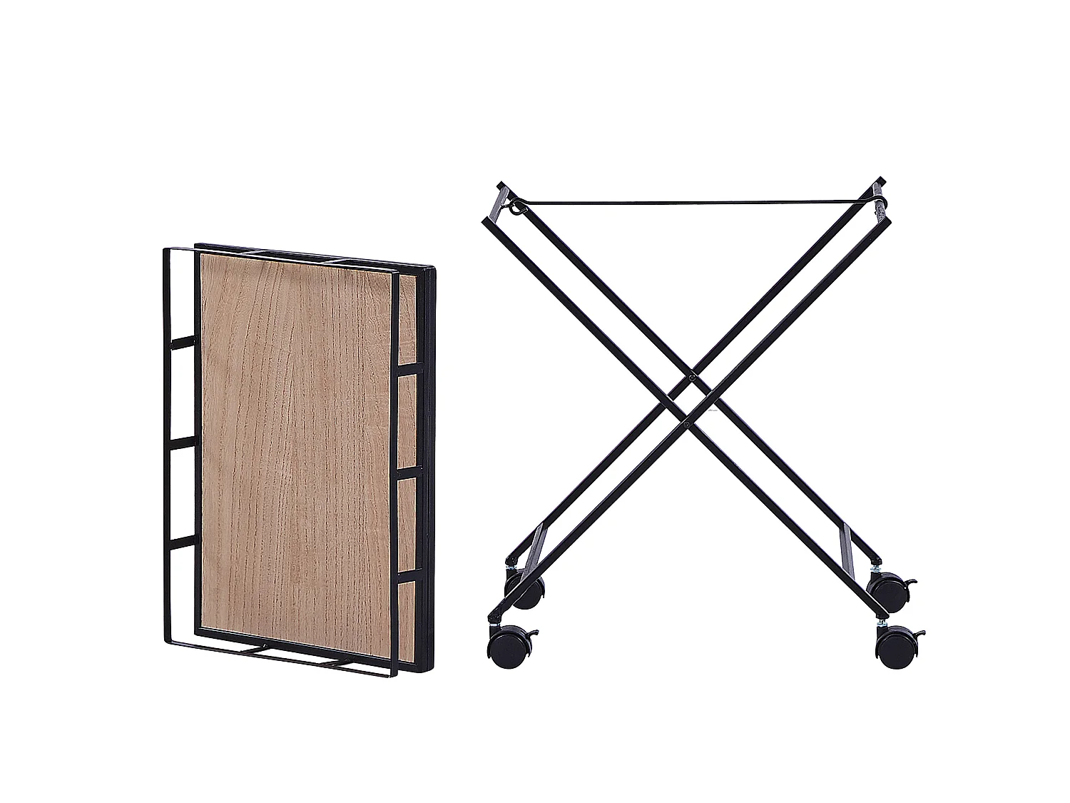 Carrello portavivande LEOTI Metallo Nero