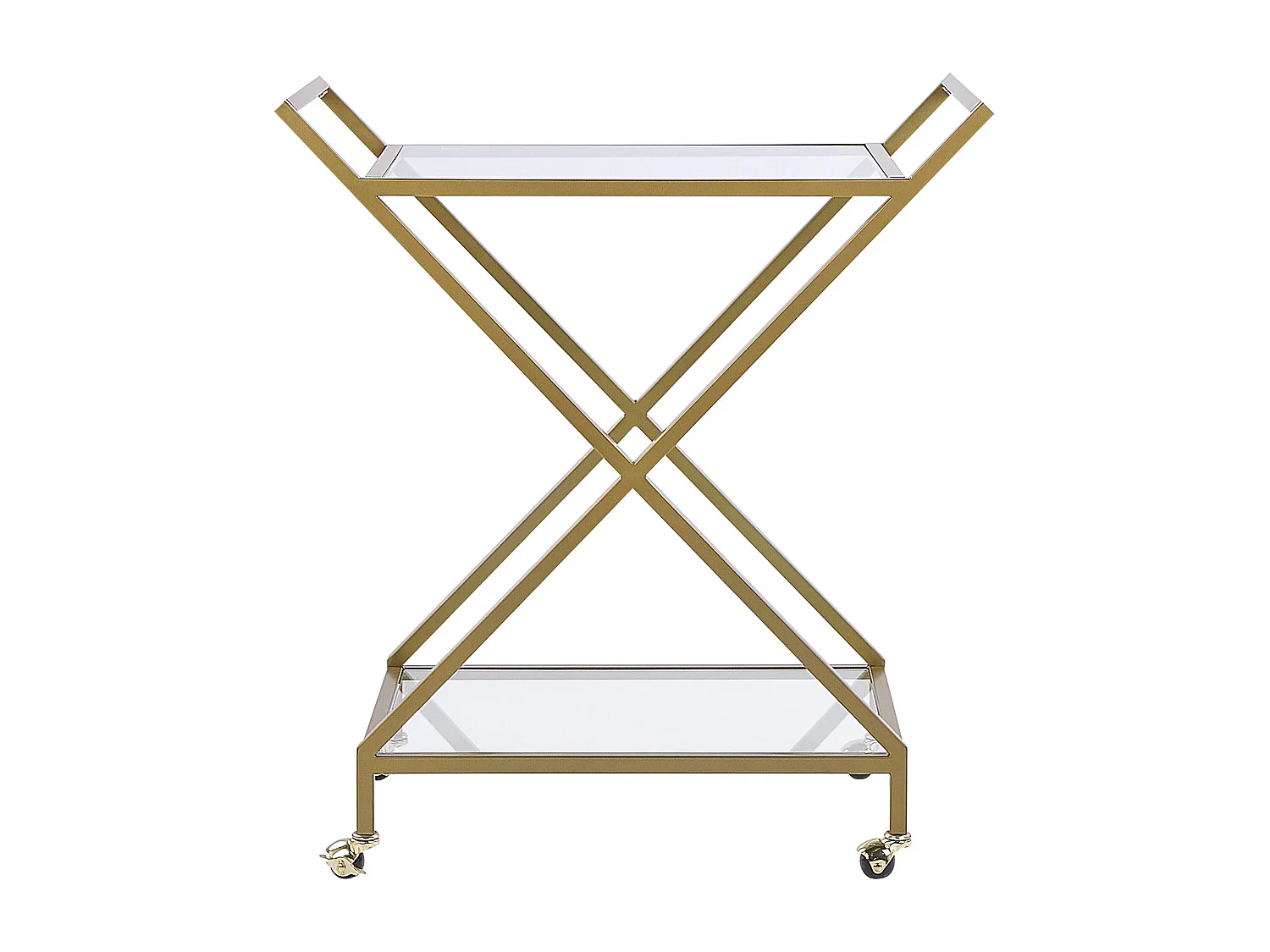 Carrinho de cozinha IVERA Metal Transparente