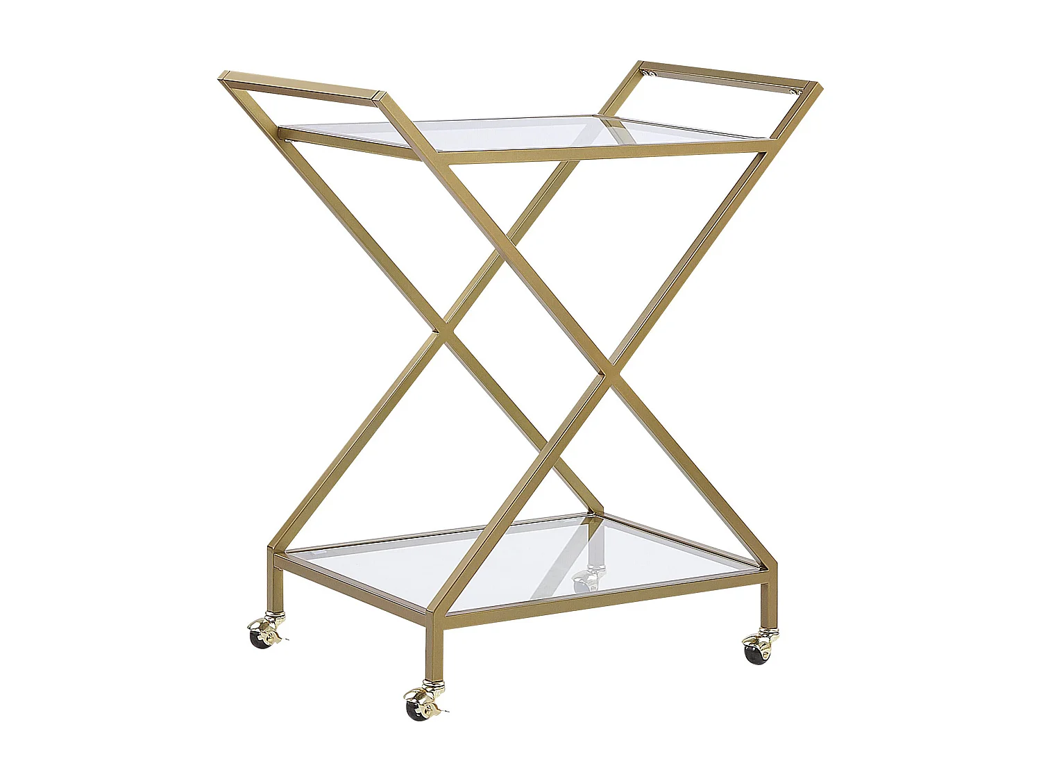 Carrello portavivande IVERA Metallo Trasparente