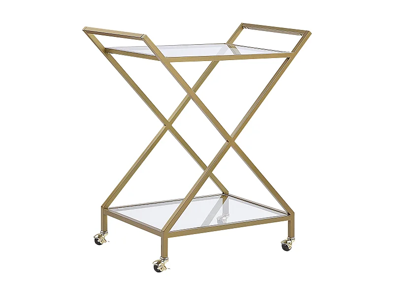 Chariot de cuisine IVERA Métal Transparent