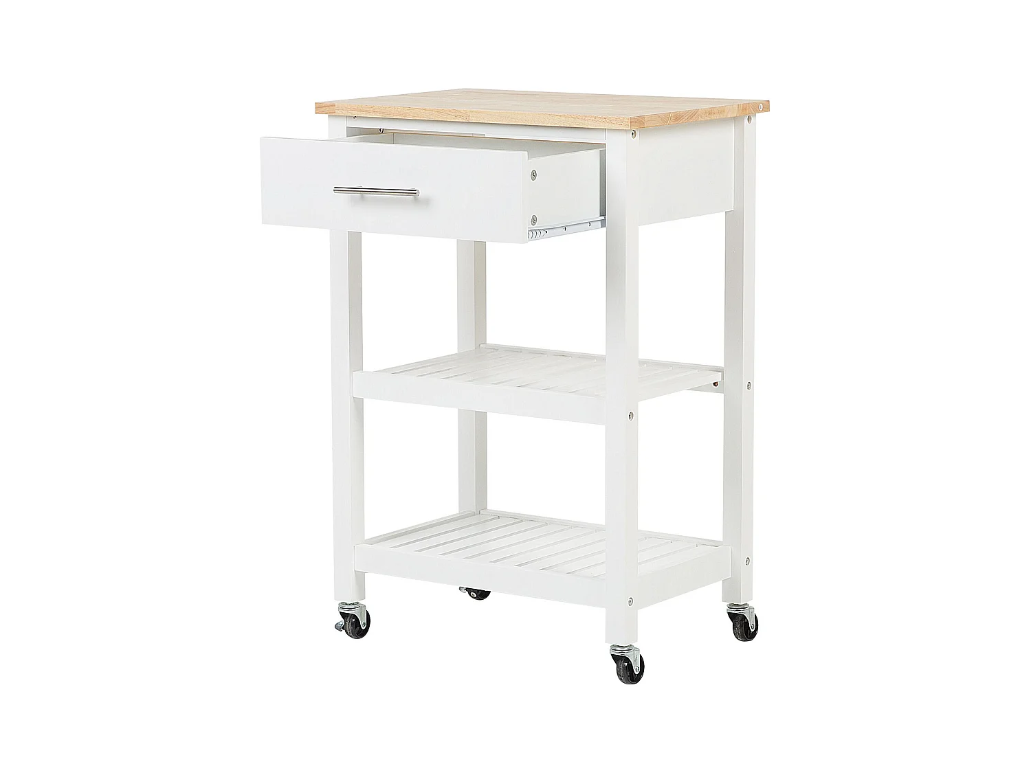 Chariot de cuisine HIUMA Bois Blanc