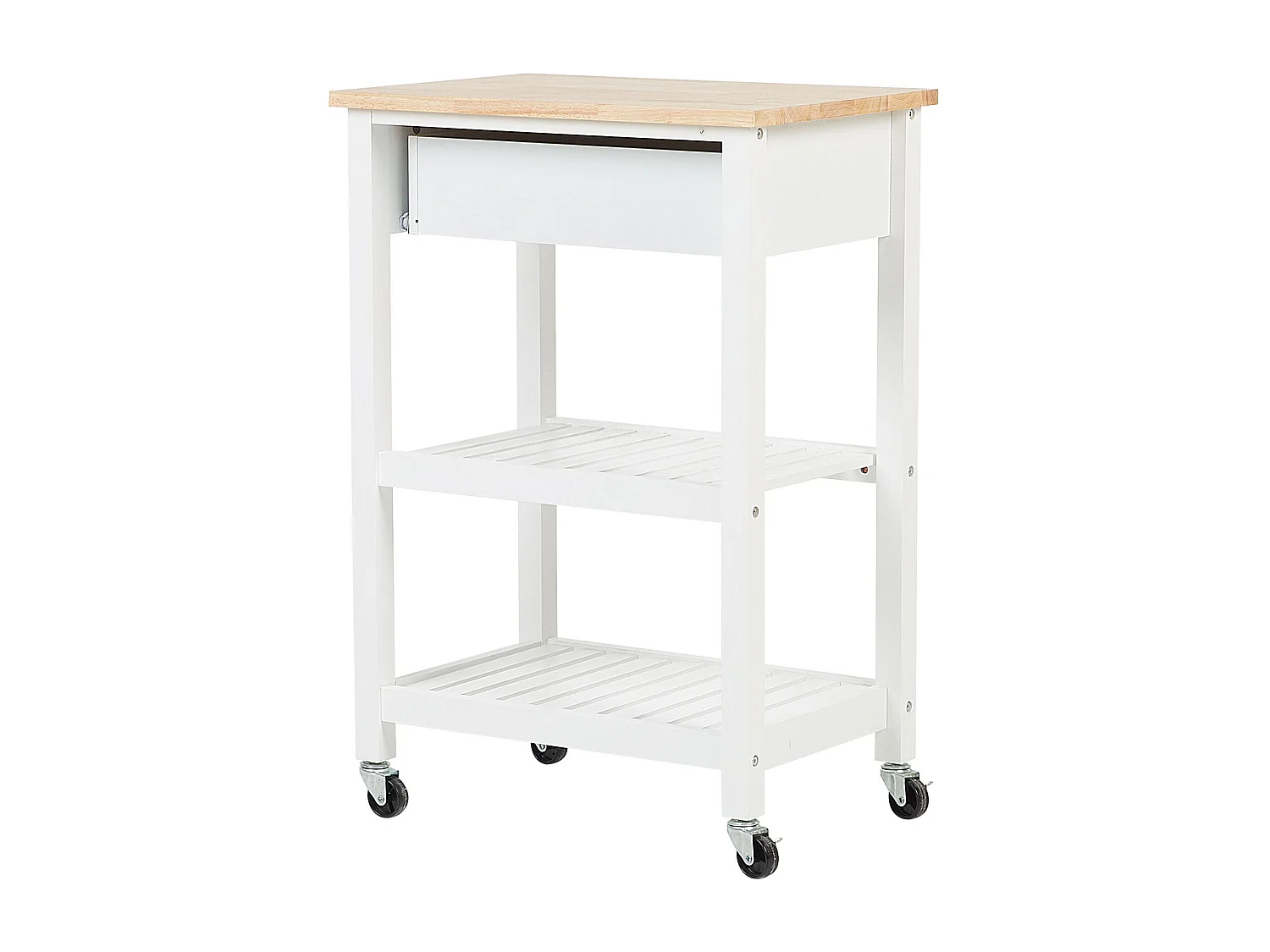 Chariot de cuisine HIUMA Bois Blanc