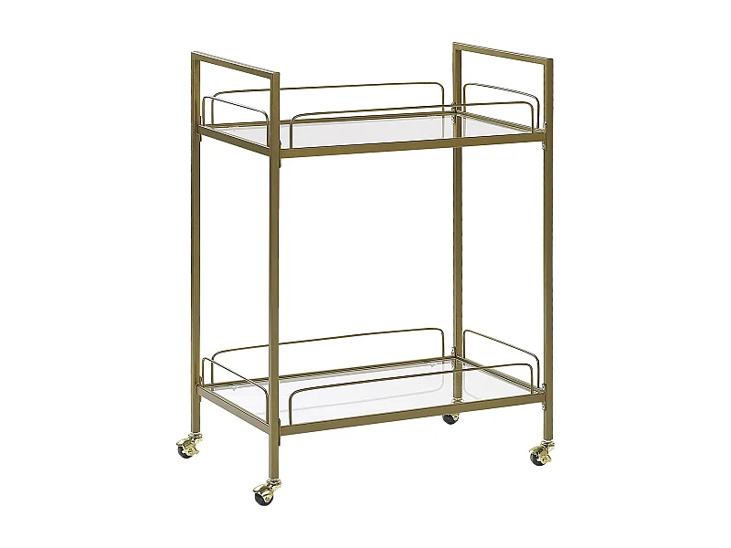 Carrito de cocina VENETA Metal Dorado