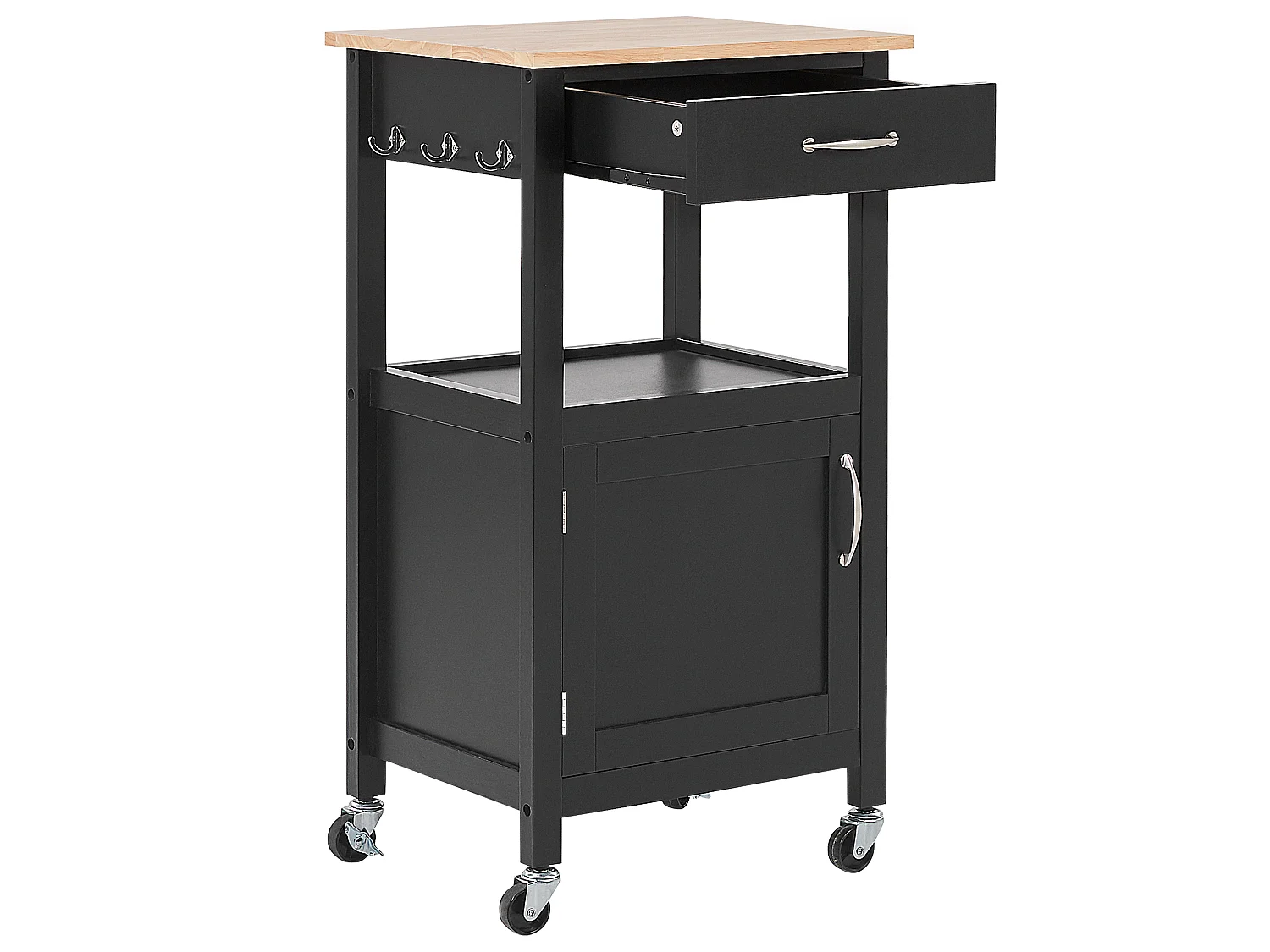 Chariot de cuisine SIENA Noir