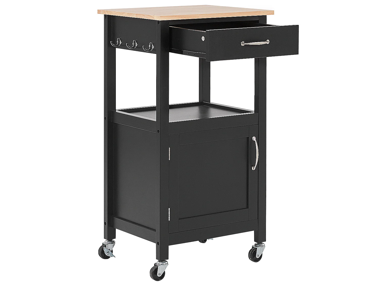 Carrello portavivande SIENA Nero