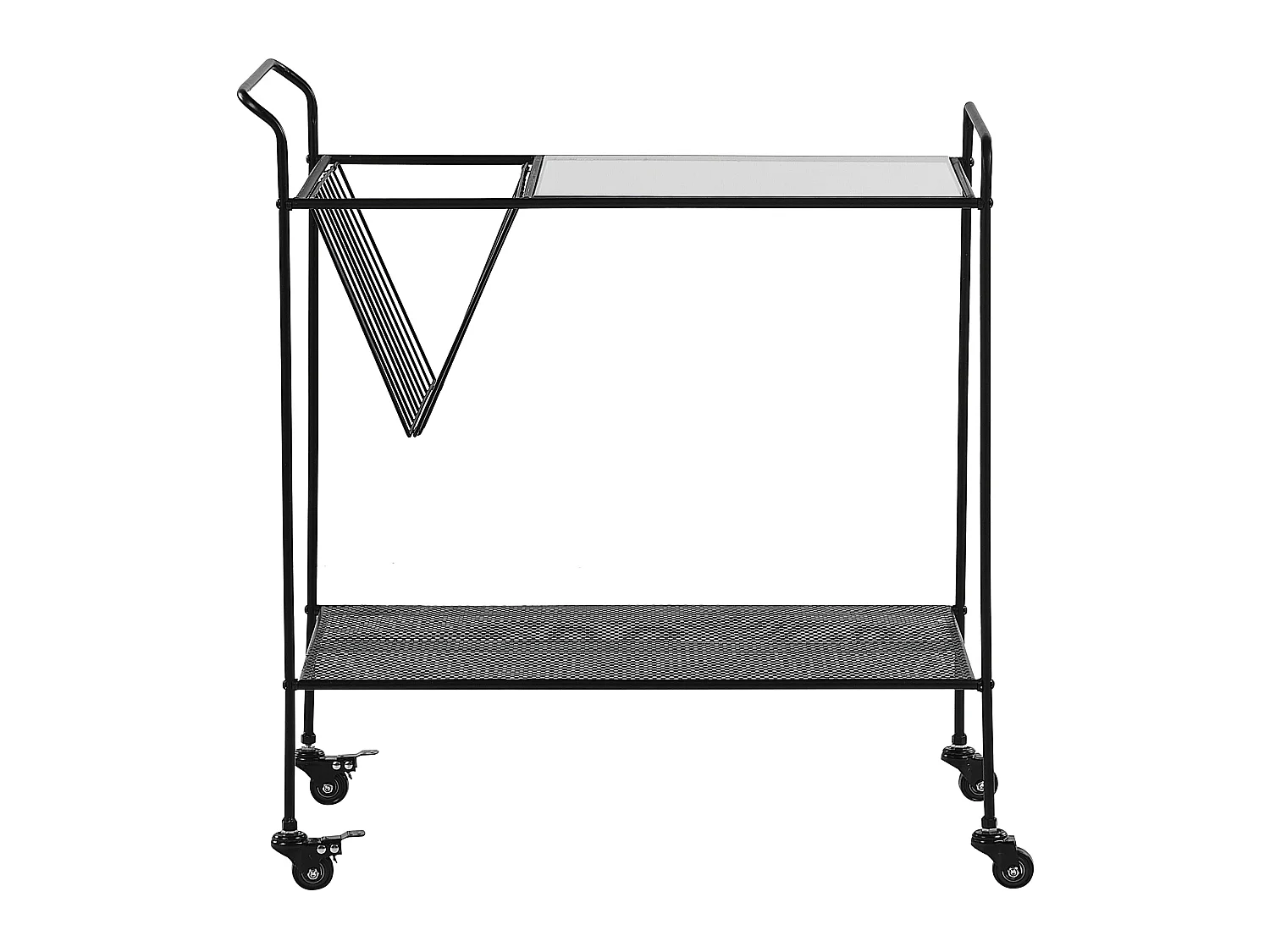 Servierwagen ALAMO Metall Schwarz