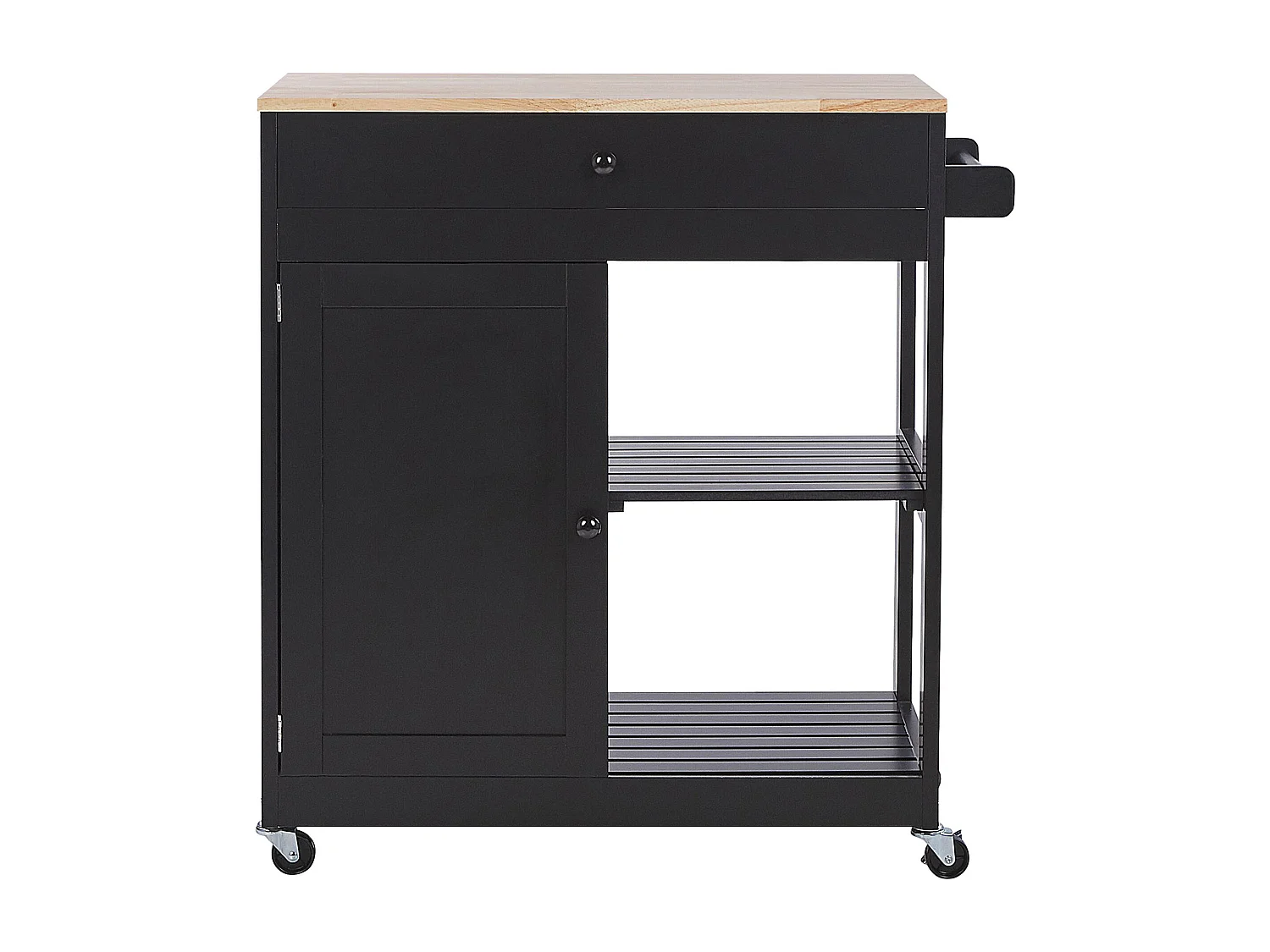 Carrinho de cozinha TRAPANI Preto
