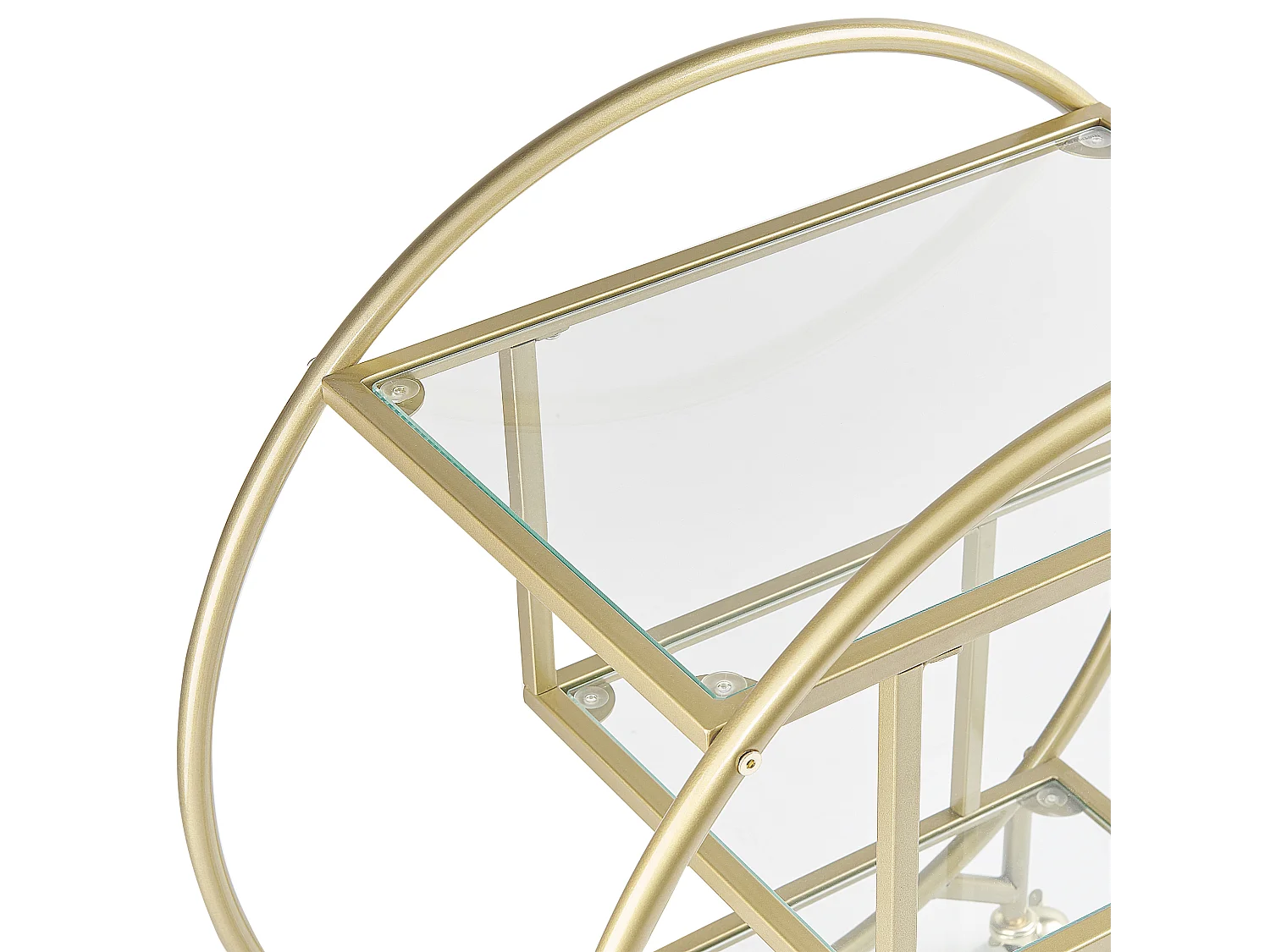 Carrinho de cozinha COLTON Metal Dourado