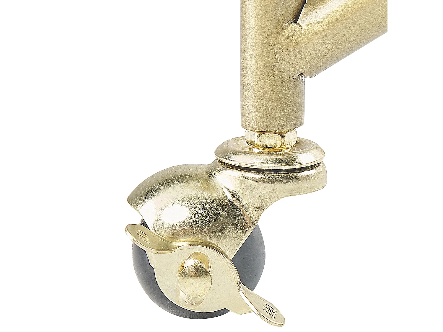 Kitchen Trolley COLTON Metal Gold