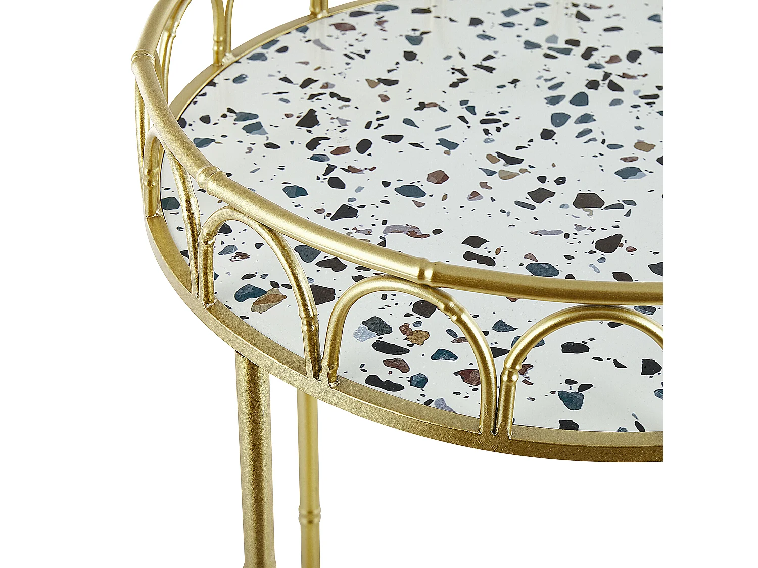 Keukentrolley SHAFTER Metaal Terrazzo