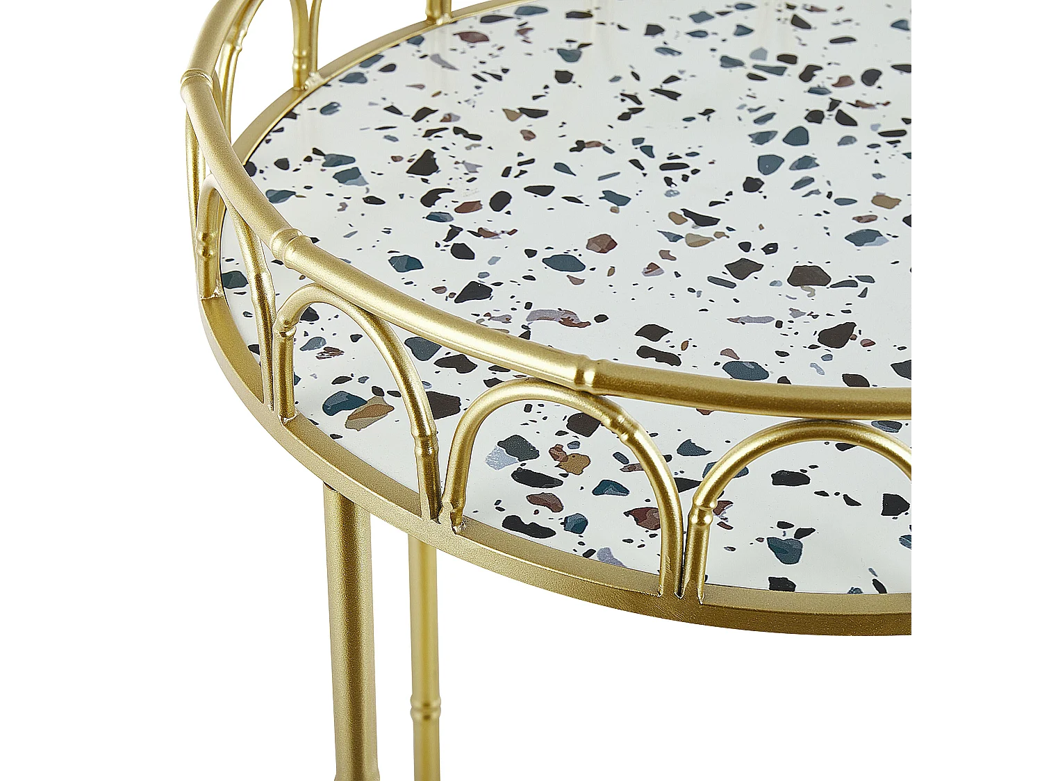 Keukentrolley SHAFTER Metaal Terrazzo