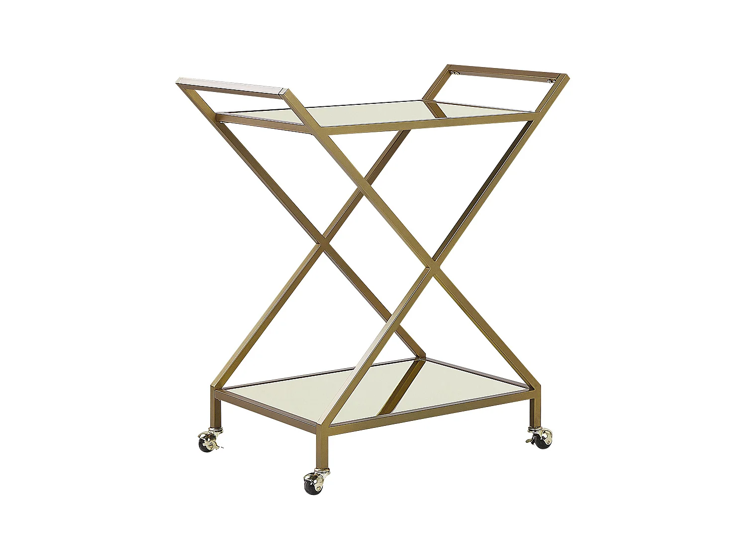 Carrello portavivande IVERA Metallo Oro