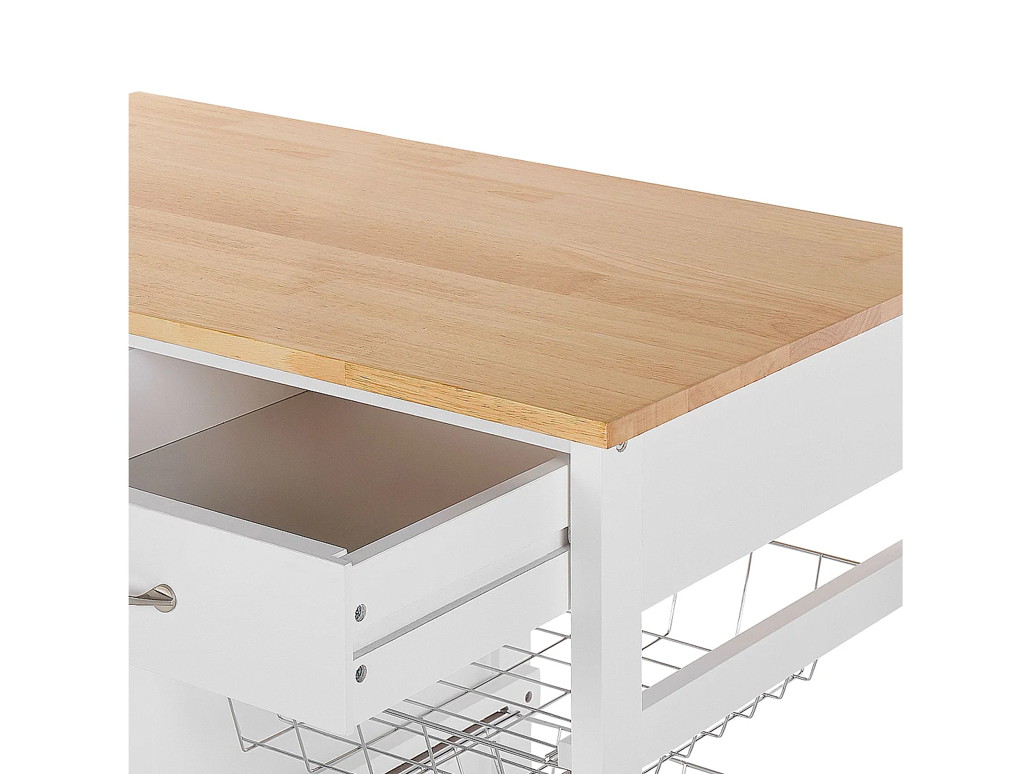 Chariot de cuisine BOVES Blanc