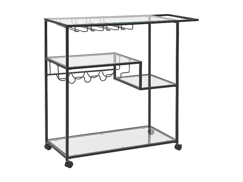 Carrinho de cozinha MARCOLA Metal Preto