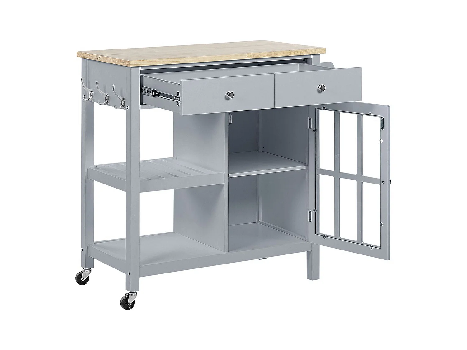 Chariot de cuisine GENOA Gris