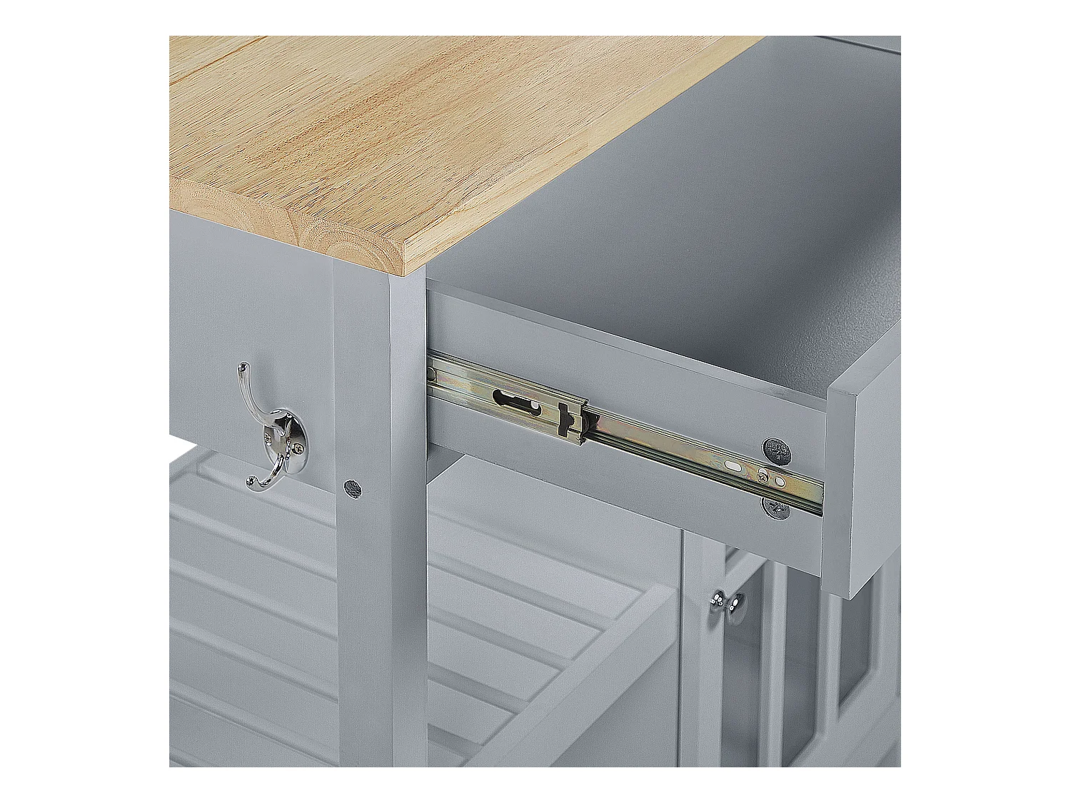 Chariot de cuisine GENOA Gris