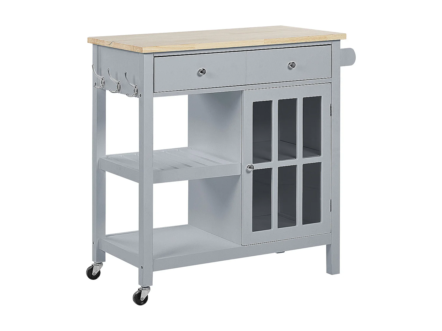 Carrello portavivande GENOA Grigio