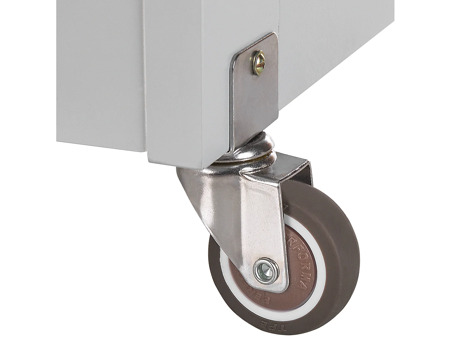 Praktischer Servierwagen Landhausstil grau 4 Fächer 1 Schublade Trapani